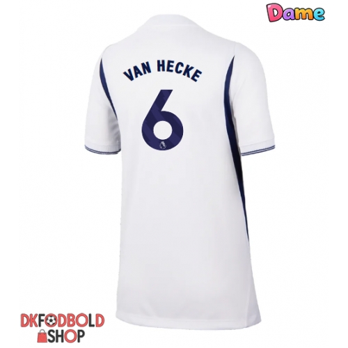 Tottenham Hotspur Jan Paul van Hecke #6 Hjemmebanetrøje Dame 2026-27 Kort ærmer